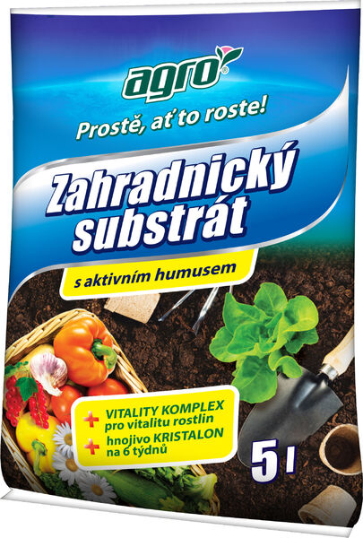 AGRO Zahradnický substrát 5 L