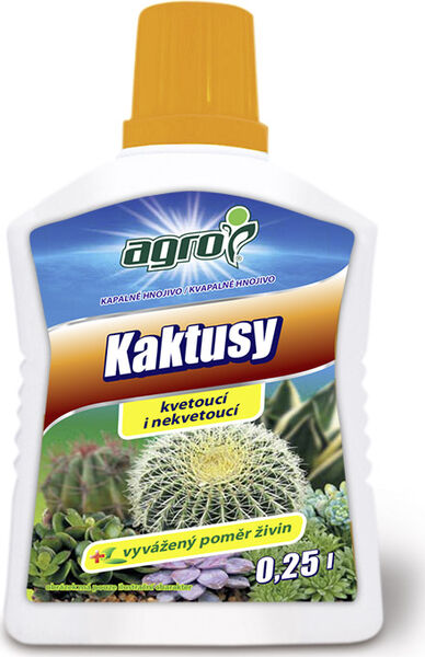 AGRO Kapalné hnojivo pro kaktusy 0,25 L