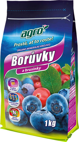 AGRO Organo-minerální hnojivo borůvky a brusinky 1 kg