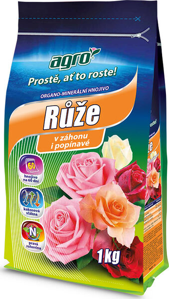 AGRO Organo-minerální hnojivo růže 1 kg
