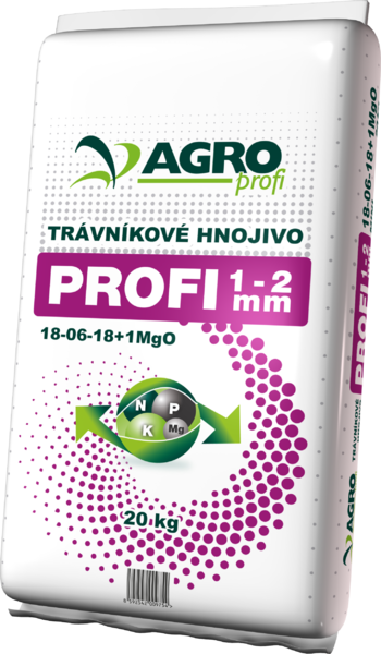 AGRO PROFI Trávníkové hnojivo mini 18-06-18+1MgO 20 kg