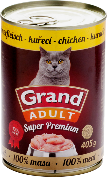 AGRO GRAND SuperPremium Kuřecí - CAT 405 g